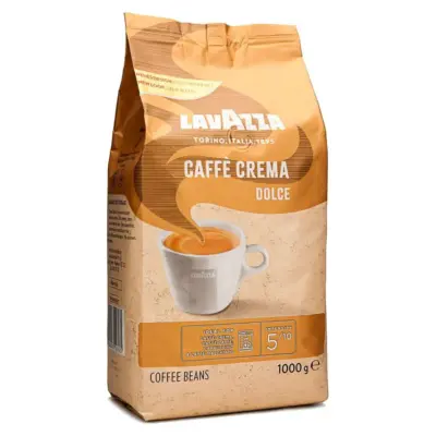 Кава в зернах LavAzza Caffe Crema Dolce 1 кг Італія