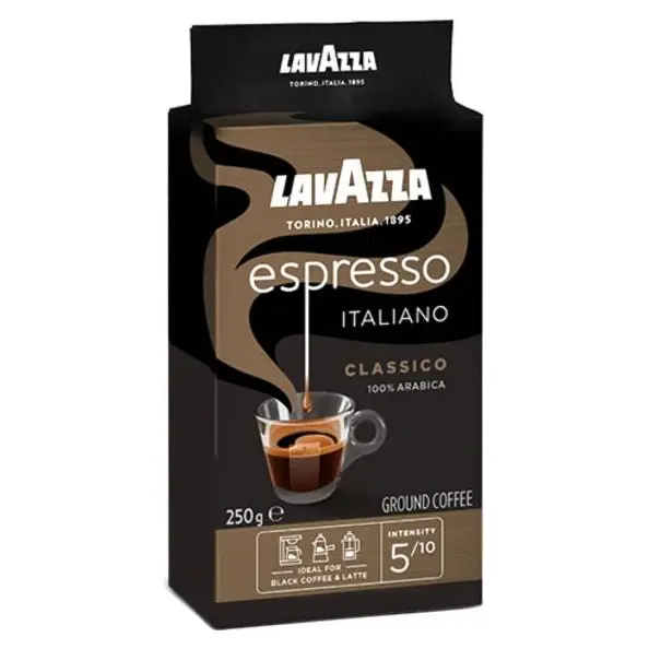 Кава мелена LavAzza Espresso Classico 100% арабіка 250 г Італія