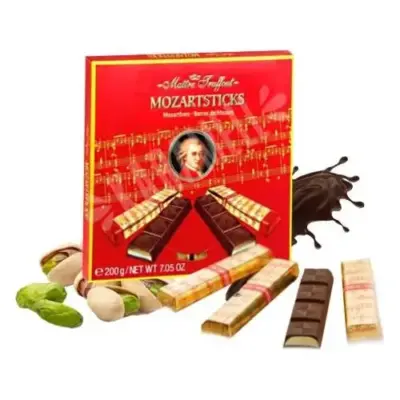 Шоколад темний Mozartsticks Maitre Truffout Австрія 200 г