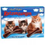 Шоколад молочний фігурний (Кошенята) Katzenzungen Maitre Truffout 100г Австрія