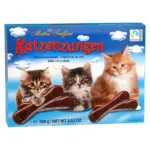 Шоколад молочний фігурний (Кошенята) Katzenzungen Maitre Truffout 100г Австрія