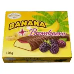 Цукерки шоколадні Banana Brombeere (Бананове суфле з ожиною) Hauswirth Австрія 150 г