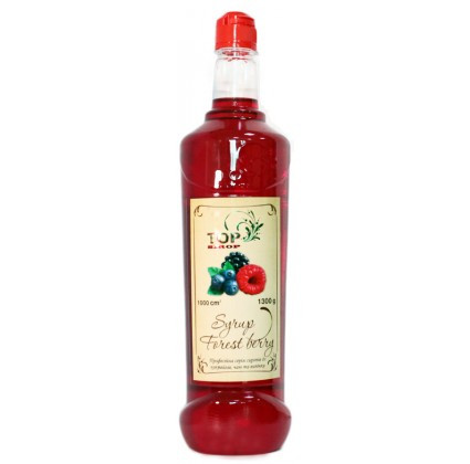 Сироп «ЛЕСНА ЯГОДА» ТМ «TOP sirop» 1.3 кг