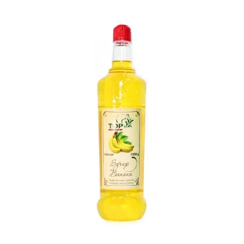 Сироп «БАНАНОВИЙ» ТМ «TOP sirop» 1.3 кг