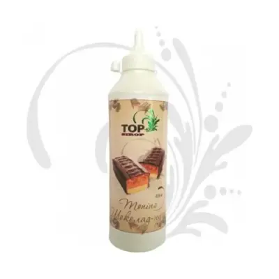 Топінг "ШОКОЛАД-НУГА" ТОР sirup, 600 г