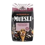 Кранчі (хрусткі мюслі) Crunchy Crownfield з малиною 350 г