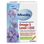 Комплекс Mivolis Omega – 3 Leinöl 1.000 30 капсул