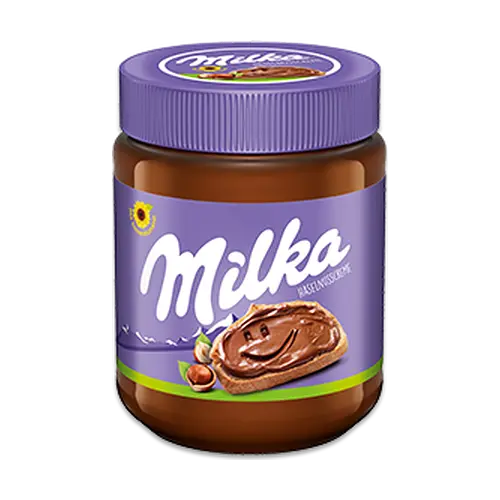 Шоколадна паста (крем) з лісовим горіхом Milka 350г Швейцарія