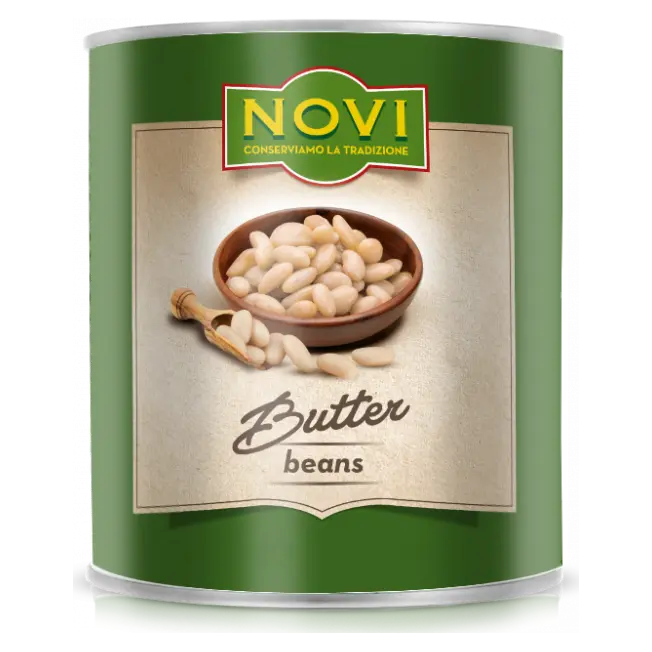 Фасоль біла олійна (лімська) NOVI Butter Beans 425 г Італія
