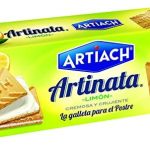 Вафельне печиво хрустке з лимонним кремом Artinata 210 г Іспанія
