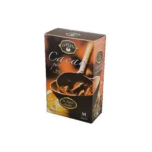 Какао без цукру та глютену La Plata Cacao Puro 250 г Іспанія