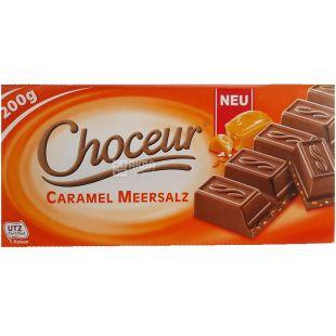 Шоколад молочний з карамеллю і сіллю Chateau Karamel Zeezout 200 г Німеччина