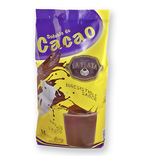 Какао без глютену розчинне La Plata Soluble Cacao Irresistible Sabor 1кг Іспанія