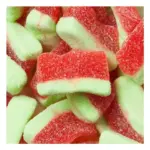 Желейні цукерки без глютену Кавунові часточки Damel Watermelon Slices 1 кг Іспанія