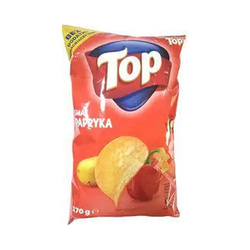 Чіпси TOP Smak Papryka 170г