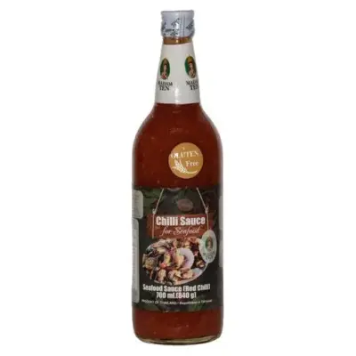 Соус чилі без глютену для морепродуктів Madam Ten for seafoods 700 мл Таїланд