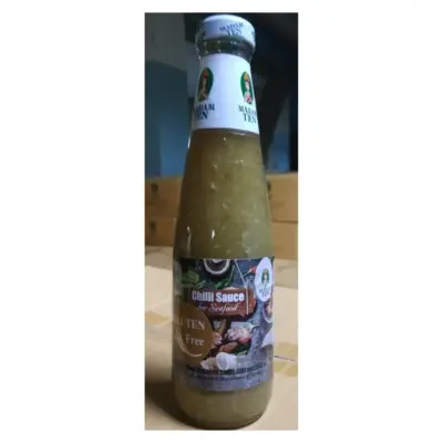 Соус зелений чилі без глютену для морепродуктів Madam Ten Chilli Sauce for Seafood 300 мл Таїланд