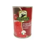 Помідори шматочками у власному соку Vittoria Polpa di Pomodoro 400г Італія