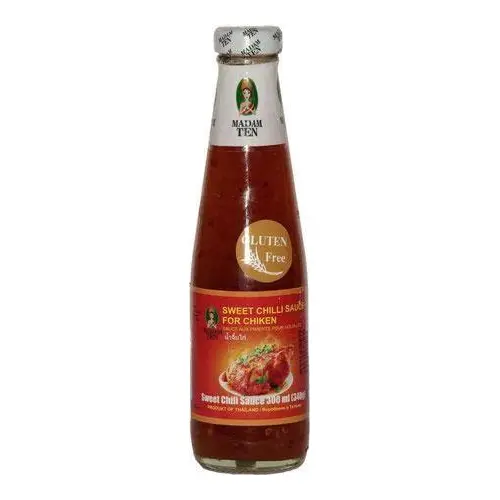 Соус кисло-солодкий чилі без глютену для курки Sweet Chilli sauce for chicken Madam Ten 300 мл Таїланд