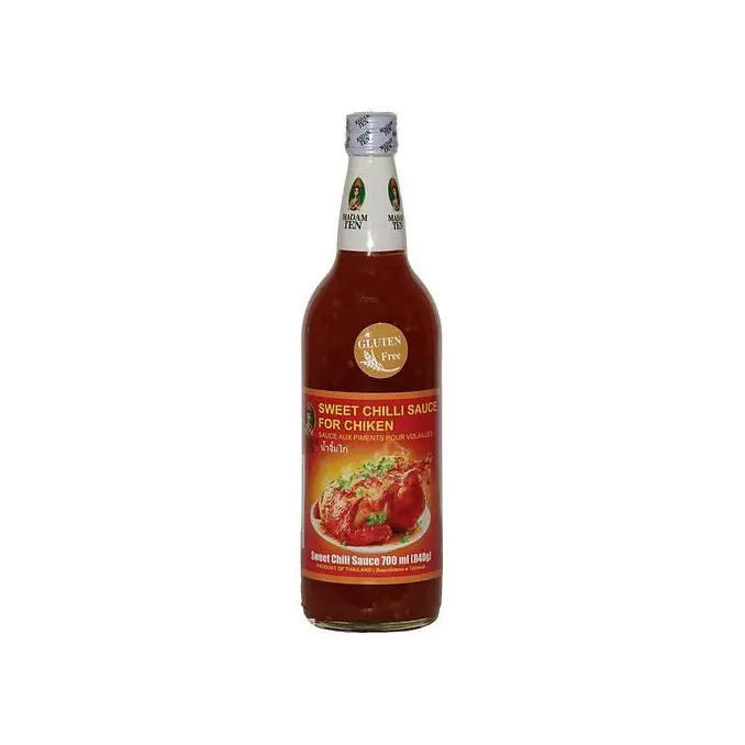 Соус кисло-солодкий чилі без глютену для курки Sweet Chilli sauce for chicken Madam Ten 700 мл Таїланд