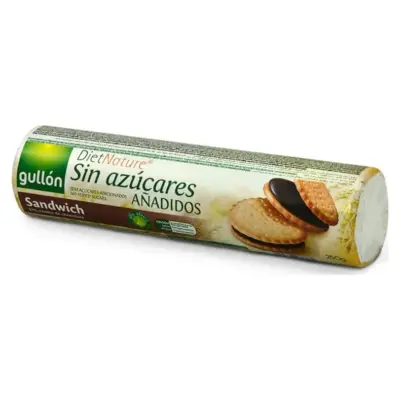 Печиво БЕЗ САХАРА із шоколадним кремом Gullon DietNature Іспанія 250г