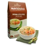 Рис коричневий Жасмин Lotus Rice Brown Jasmine Rice 1кг В’єтнам