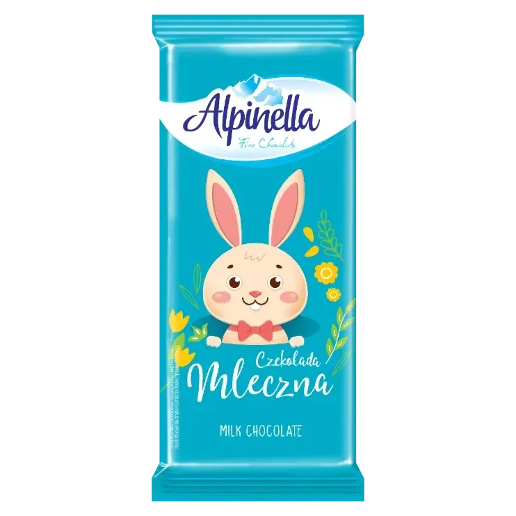 Шоколад “Alpinella”, ( молочний Альпінелла), Польща, 90 г