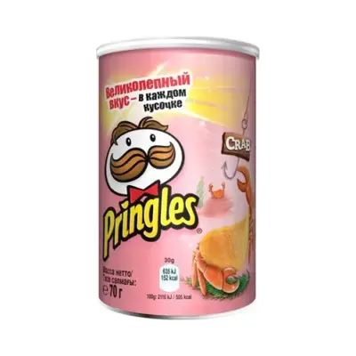 Чипси з крабом Pringles Crab 70 г