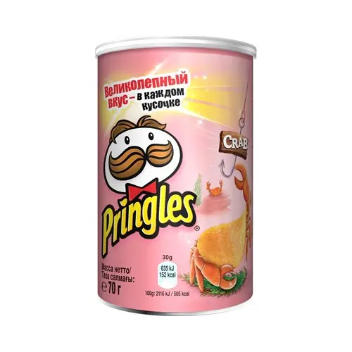 Чипси з крабом Pringles Crab 70 г