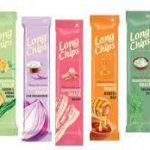 Чіпси сметана і цибуля Long Chips 75г Латвія