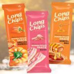 Чіпси з сиром і зеленою цибулею Long Chips 75г Латвія
