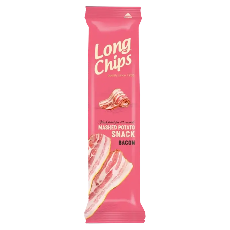 Чипси з беконом Long Chips 75 г Латвія