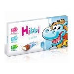 Шоколад молочний "Молочний крем" Hibbi (8 х12,5г)100г