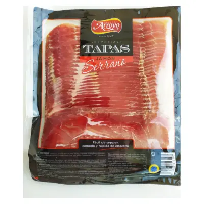 Хамон-нарізка БЕЗ ГЛЮТЕНА JAMON SERRANO Arroyo 500 г Іспанія