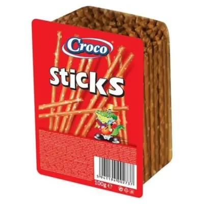 Соломка солона Croco Sticks 100 г Румунія
