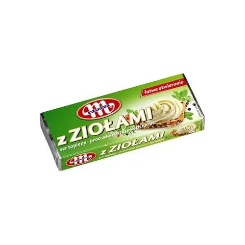 Сир плавлений Mlekovita z Ziolami 100 г Польща