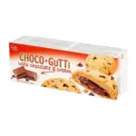 Печиво шоколадною начинкою та шматочками шоколаду  Bogutti Choco Gutti 160г