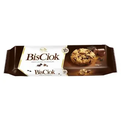 Печиво зі шматочками шоколаду Bogutti BisCiok  150г