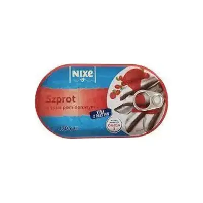 Шпроти в помідоровому соусі Nixe Szprot Польща 170г
