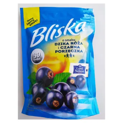 Чай зі смаком чорної смородини та шипшини Lord Nelson Bliska 30 пакетів.