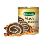 Макова маса з родзинками й апельсином Bakalland Польща 850г