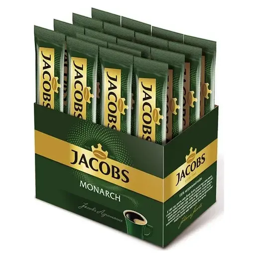 Кава розчинна Jacobs Monarch (Якобс Монарх) в стіках (1,8 г) 26 стіків