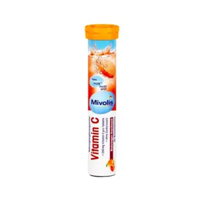 Шипучі вітаміни Mivolis Vitamin C (Грейпфрут) Німеччина 20 шт