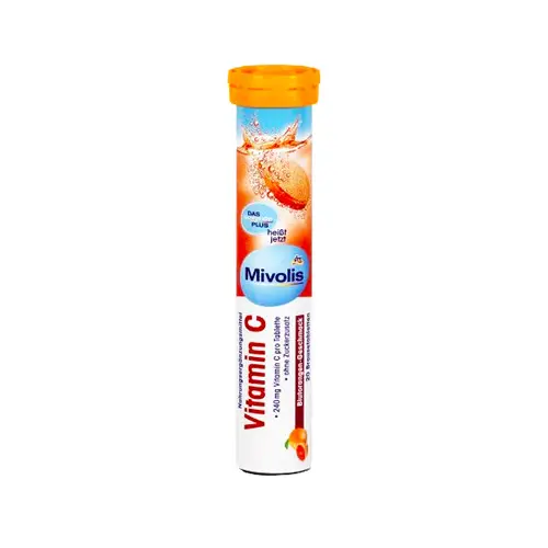 Шипучі вітаміни Mivolis Vitamin C (Грейпфрут) Німеччина 20 шт