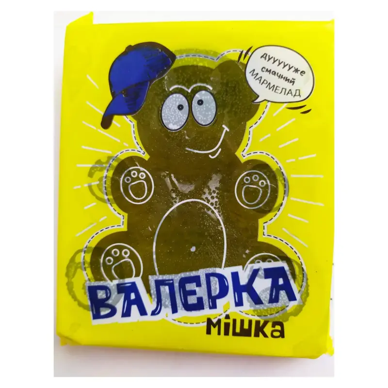 Мармелад зі смаком Яблука “Ведмедик Валерка” 100г