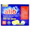 Таблетки для посудомийних машин Alio All-in-one 40 шт Німеччина