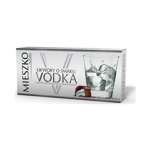 Цукерки шоколадні з лікером Mieszko Vodka Праліне 180 г
