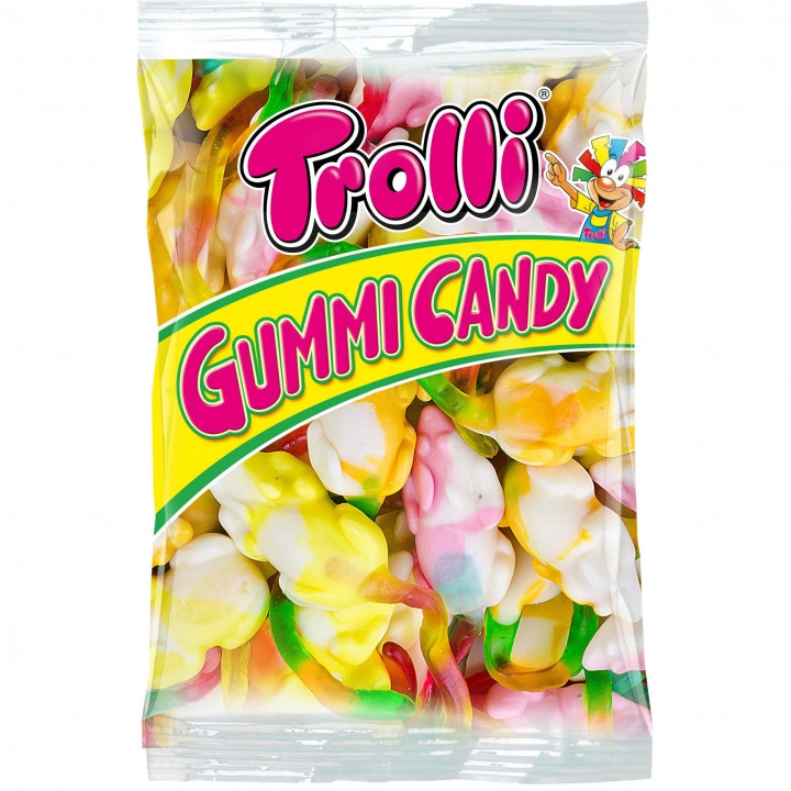 Желейні цукерки БЕЗ ГЛЮТЕНА Trolli Миші Німеччина 1 кг