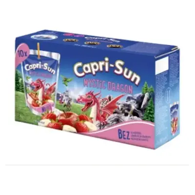 Сік яблуко, полуниця, банан Capri-Sun Mystic Dragon 200 мл (10шт/1упак) Німеччина