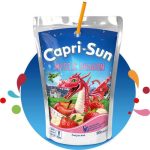 Сік яблуко, полуниця, банан Capri-Sun Mystic Dragon 200 мл Німеччина